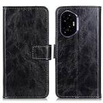 For Honor 400 Retro Crazy Horse Texture Flip Leather Phone Case(Black)