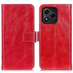 For Honor 400 Lite Global Retro Crazy Horse Texture Flip Leather Phone Case(Red)