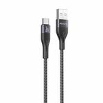 Yesido CA121C 2A USB to USB-C / Type-C Fast Charging Data Cable, Length:1m