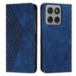 For Motorola Edge 60 Pro Diamond Splicing Skin Feel Magnetic Leather Phone Case(Blue)