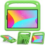 For TCL Tab 8 LE Handle EVA Shockproof Tablet Case with Holder(Green)