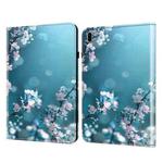 For Samsung Galaxy Tab S9 Crystal Texture Painted Leather Tablet Case(Plum Bossom)