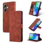 For vivo Y35+/Y35m+ AZNS Skin Feel Calf Texture Flip Leather Phone Case(Brown)