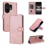 For vivo S30 Pro mini AZNS Skin Feel Calf Texture Flip Leather Phone Case(Rose Gold)