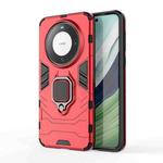 For Huawei Mate 60 Pro Shockproof PC + TPU Holder Phone Case(Red)