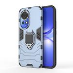 For Huawei nova 12 5G Shockproof PC + TPU Holder Phone Case(Navy Blue)
