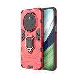 For Huawei Mate 70 Shockproof PC + TPU Holder Phone Case(Red)