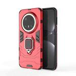 For Huawei Mate 70 Pro / 70 Pro+ Shockproof PC + TPU Holder Phone Case(Red)