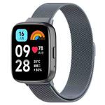 For Redmi Watch 3 Lite / Watch 3 Active Milan Metal Watch Band(Space Grey)