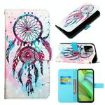 For Motorola Moto G Power 2023 3D Painting Horizontal Flip Leather Phone Case(Color Drop Wind Chimes)