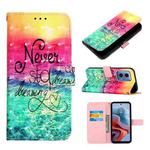 For Motorola Moto G34 3D Painting Horizontal Flip Leather Phone Case(Chasing Dreams)