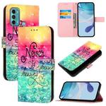 For Motorola Moto G60 / Moto G40 Fusion 3D Painting Horizontal Flip Leather Phone Case(Chasing Dreams)