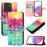 For Motorola Moto G15 3D Painting Horizontal Flip Leather Phone Case(Chasing Dreams)