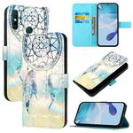 For Huawei Enjoy 20 SE / Y7a 4G 3D Painting Horizontal Flip Leather Phone Case(Dream Wind Chimes)