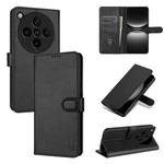 For OPPO Find X8 Pro AZNS Skin Feel Calf Texture Flip Leather Phone Case(Black)