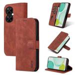 For Huawei Maimang 20 / Enjoy 60 Pro / nova 11i AZNS Skin Feel Calf Texture Flip Leather Phone Case(Brown)