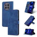 For Huawei Enjoy 60X/nova Y91 AZNS Skin Feel Calf Texture Flip Leather Phone Case(Blue)