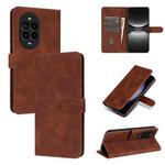 For Huawei nova 13 Pro AZNS Skin Feel Calf Texture Flip Leather Phone Case(Brown)