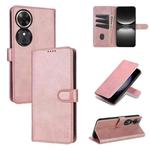 For Honor Play 60 AZNS Skin Feel Calf Texture Flip Leather Phone Case(Rose Gold)
