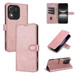 For Honor X70i AZNS Skin Feel Calf Texture Flip Leather Phone Case(Rose Gold)