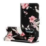 For Huawei Y8p / Enjoy 10s Colored Drawing Marble Pattern Horizontal Flip PU Leather Case with Holder & Card Slots & Wallet(Azalea)