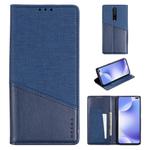 For Xiaomi Redmi K30 MUXMA MX109 Horizontal Flip Leather Case with Holder & Card Slot & Wallet(Blue)