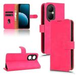 For Huawei Enjoy 80 Skin Feel Magnetic Flip Leather Phone Case(Rose Red)