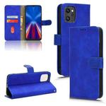 For UMIDIGI F3 5G / 4G Skin Feel Magnetic Flip Leather Phone Case(Blue)