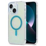 For iPhone 13 Magic Diamond Blu-ray MagSafe Phone Case(Blue)