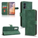 For Motorola Moto G85 / S50 Neo Skin Feel Magnetic Flip Leather Phone Case(Green)