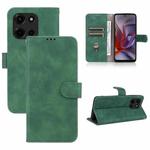 For Motorola Edge 60 Fusion Skin Feel Magnetic Flip Leather Phone Case(Green)