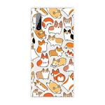 For Samsung Galaxy Note 10 Shockproof Painted TPU Protective Case(Corgis)