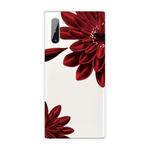 For Samsung Galaxy Note 10 Shockproof Painted TPU Protective Case(Safflower)