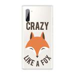 For Samsung Galaxy Note 10 Shockproof Painted TPU Protective Case(Fox Head)