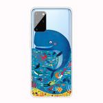 For Samsung Galaxy S20 Shockproof Painted TPU Protective Case(Whale Seabed)