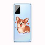 For Samsung Galaxy S20 Shockproof Painted TPU Protective Case(Love Corgi)