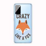 For Samsung Galaxy S20+ Shockproof Painted TPU Protective Case(Fox Head)