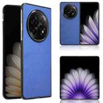 For OPPO Find N5 PU Leather PC Phone Case(Blue)