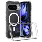 For Google Pixel 10 MagSafe Clear Acrylic PC Hybrid TPU Phone Case(Transparent)