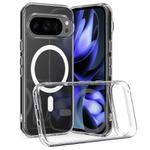 For Google Pixel 10 Pro MagSafe Clear Acrylic PC Hybrid TPU Phone Case(Transparent)