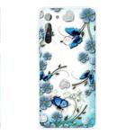 For Motorola Moto G8 Power Lite TPU Pattern Soft Protective Case(Chrysanthemum)