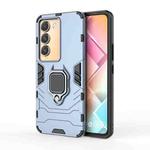 For vivo Y200e / Y100 IDN Shockproof PC + TPU Holder Phone Case(Navy Blue)