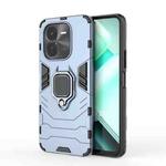 For vivo iQOO Z9X 5G Shockproof PC + TPU Holder Phone Case(Navy Blue)