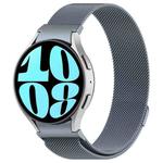 For Samsung Galaxy Watch 6 Button Style Milan Magnetic Metal Watch Band(Space Grey)