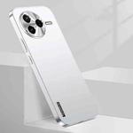 For Redmi K80 Streamer Series Micro Frosted Metal Paint PC Phone Case(Silver)