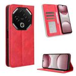 For Umidigi G100 5G 2025 / G100 Pro Magnetic Buckle Retro Texture Leather Phone Case(Red)