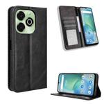 For Umidigi G100X 4G / 5G Magnetic Buckle Retro Texture Leather Phone Case(Black)