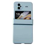 For vivo X Flip Three-stage Pearlescent Paint PC Shockproof Phone Case(Blue)