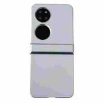 For Huawei P50 Pocket Three-stage Pearlescent Paint PC Shockproof Phone Case(Grey)