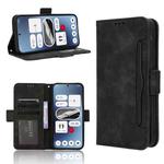 For Nothing Phone 2a Skin Feel Calf Texture Card Slots Leather Phone Case(Black)
